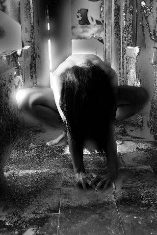 Hands on the floor